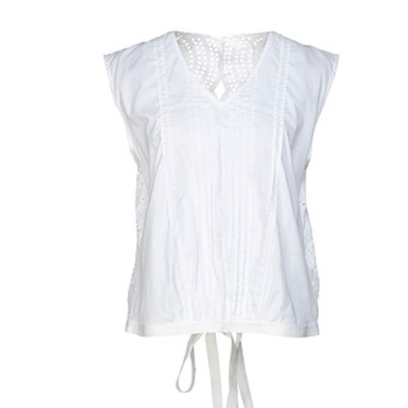 Bagutta Eyelet Back Top - Picture 9 of 9